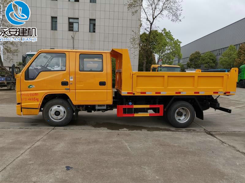 国六江铃自卸式垃圾车